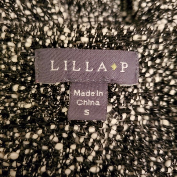 Lilla P Sweater Womens Small Knit Layering Piece See Through Boat Neck S - Picture 3 of 12